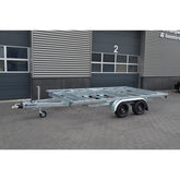 Rimorchio Tiny House 3,6m 3500kg - Telaio Staccabile e Doppio Asse (2x1800kg)